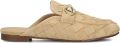 STEFANO LAURAN Loafers Dames D24063 Suède Beige - Beige