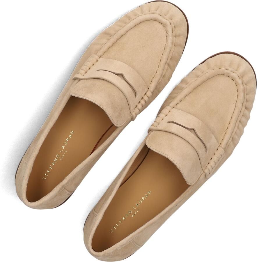 STEFANO LAURAN Loafers Dames Dk2805 Maat: 37 Materiaal: Suède Kleur: Beige - Foto 2