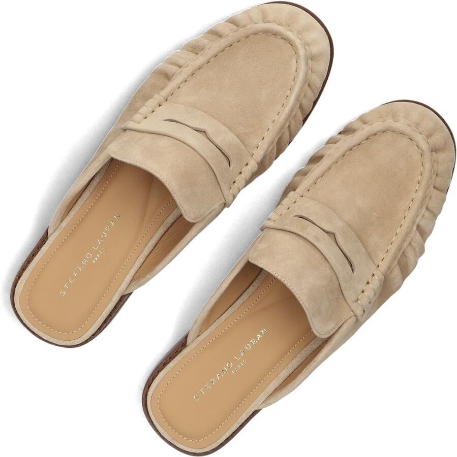 STEFANO LAURAN Loafers Dames Dk2806 Maat: 40 Materiaal: Suède Kleur: Beige - Foto 2