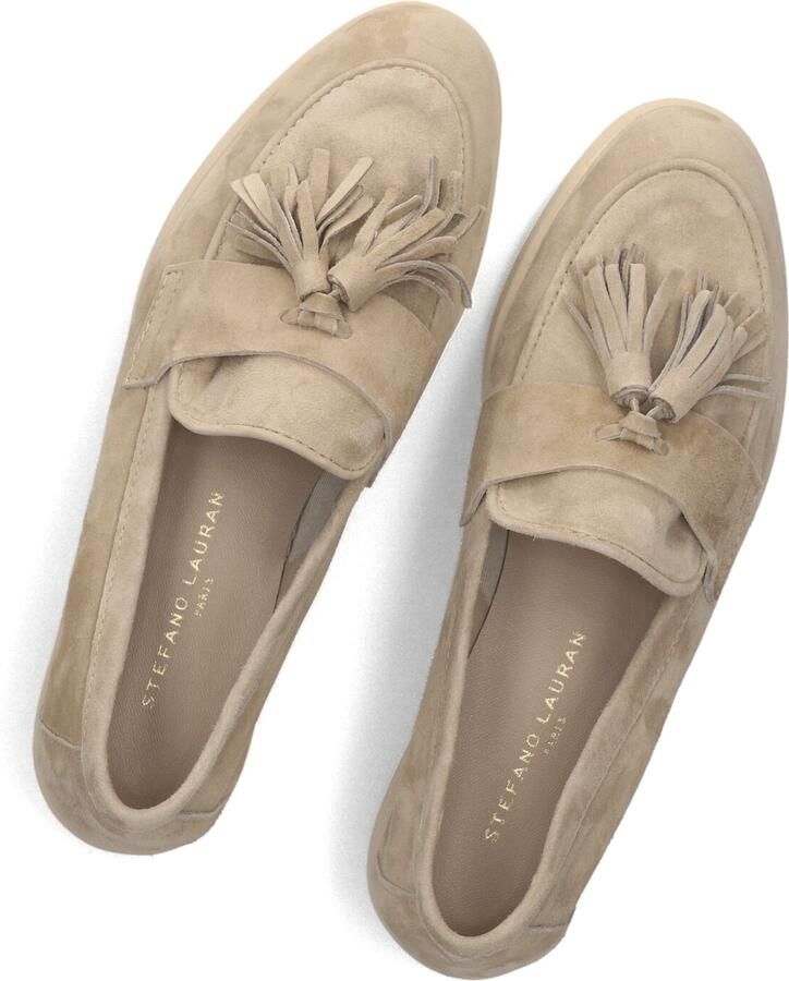 Stefano Lauran Olga Loafers Dames Instappers Beige - Foto 2