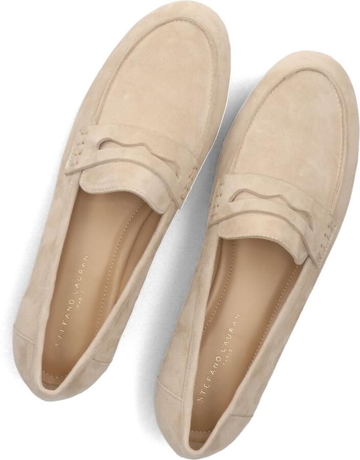 STEFANO LAURAN Loafers Dames Pe2579 Maat: 35 Materiaal: Suède Kleur: Beige - Foto 2