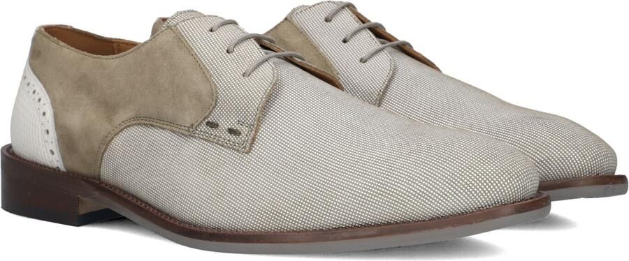 Stefano Lauran Msh00100086. Nette schoenen Veterschoenen Heren Beige