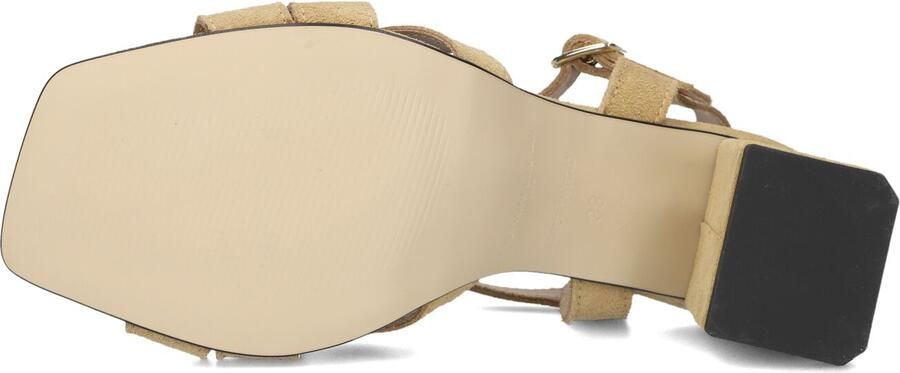 STEFANO LAURAN Sandalen met Hak Dames 25149 Maat: 37 Materiaal: Suède Kleur: Beige - Foto 5