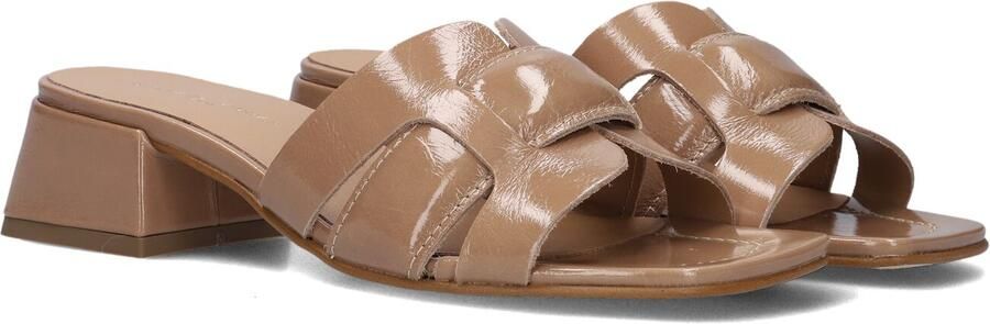 STEFANO LAURAN Slippers Dames 24050 H Maat: 36 Materiaal: Lakleer Kleur: Beige