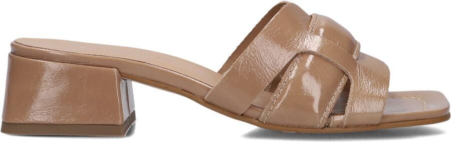 STEFANO LAURAN Slippers Dames 24050 H Maat: 39 Materiaal: Lakleer Kleur: Beige - Foto 4