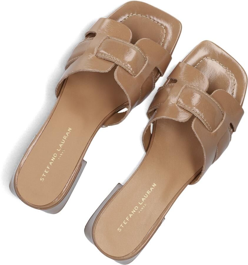 STEFANO LAURAN Slippers Dames 24050 H Maat: 39 Materiaal: Lakleer Kleur: Beige - Foto 2