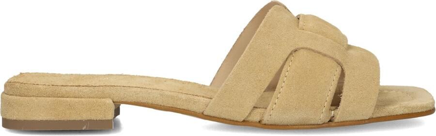 STEFANO LAURAN Slippers Dames 24050 Maat: 38 Materiaal: Suède Kleur: Beige - Foto 5