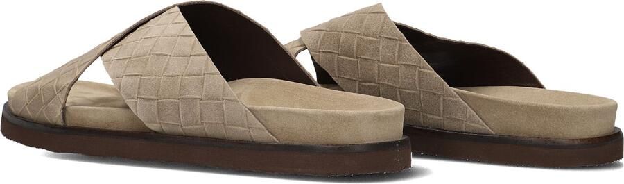 STEFANO LAURAN Slippers Heren 26001 Maat: 41 Materiaal: Suède Kleur: Beige - Foto 5