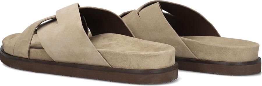 STEFANO LAURAN Badslippers Heren 26004 Maat: 40 Materiaal: Suède Kleur: Beige - Foto 5