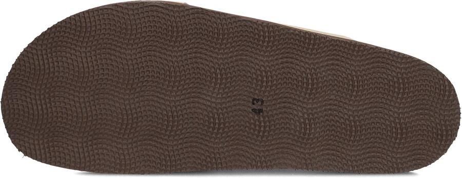 STEFANO LAURAN Badslippers Heren 26004 Maat: 40 Materiaal: Suède Kleur: Beige - Foto 3