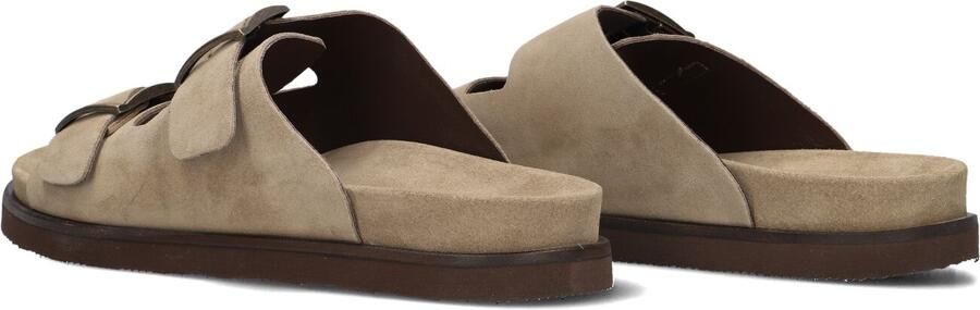 STEFANO LAURAN Slippers Heren 26005 Maat: 47 Materiaal: Suède Kleur: Beige - Foto 5