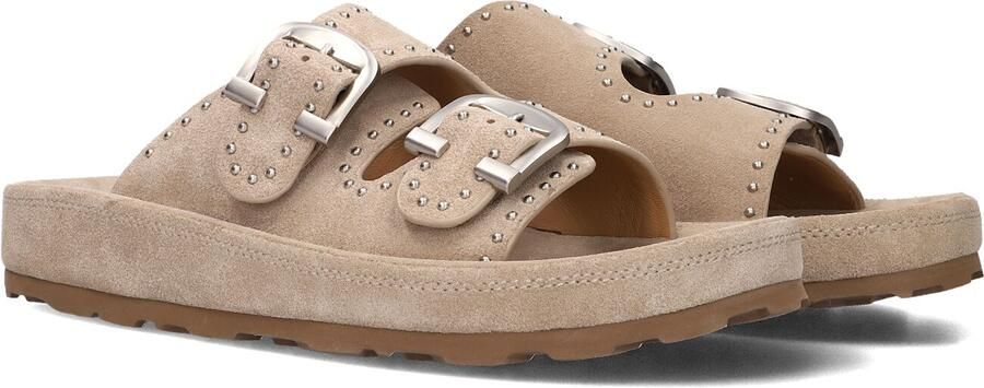 STEFANO LAURAN Slippers Dames Dk56658 Maat: 40 Materiaal: Suède Kleur: Beige