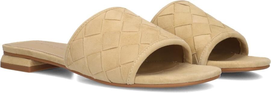 STEFANO LAURAN Slippers Dames L24073 Maat: 42 Materiaal: Suède Kleur: Beige