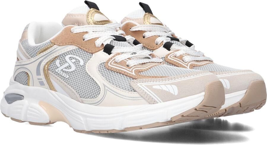 STEFANO LAURAN Lage Sneakers Dames 14517 Suède Beige