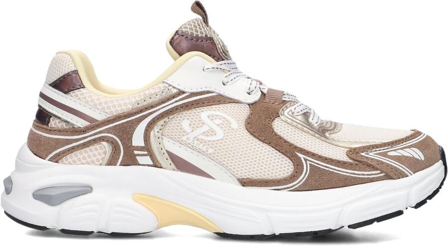 STEFANO LAURAN Lage Sneakers Dames 14517 Suède Beige