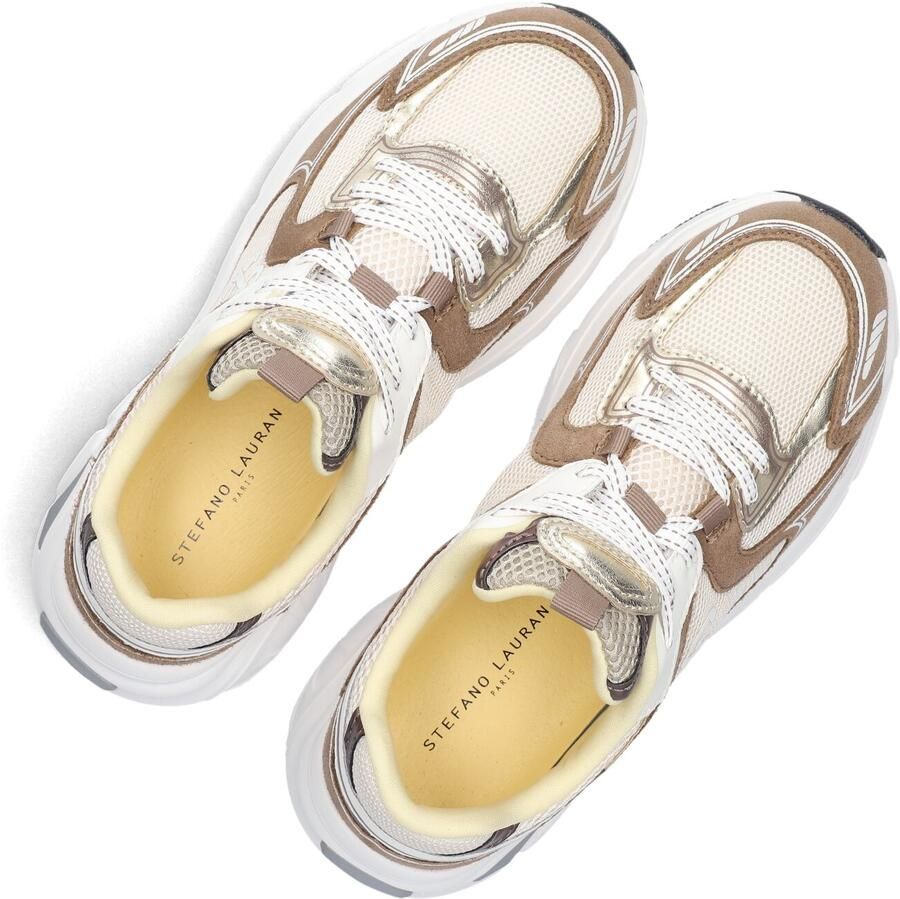 STEFANO LAURAN Lage Sneakers Dames 14517 Suède Beige - Foto 3