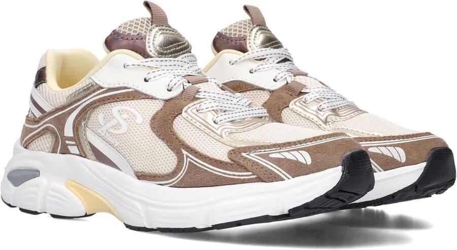 STEFANO LAURAN Lage Sneakers Dames 14517 Suède Beige