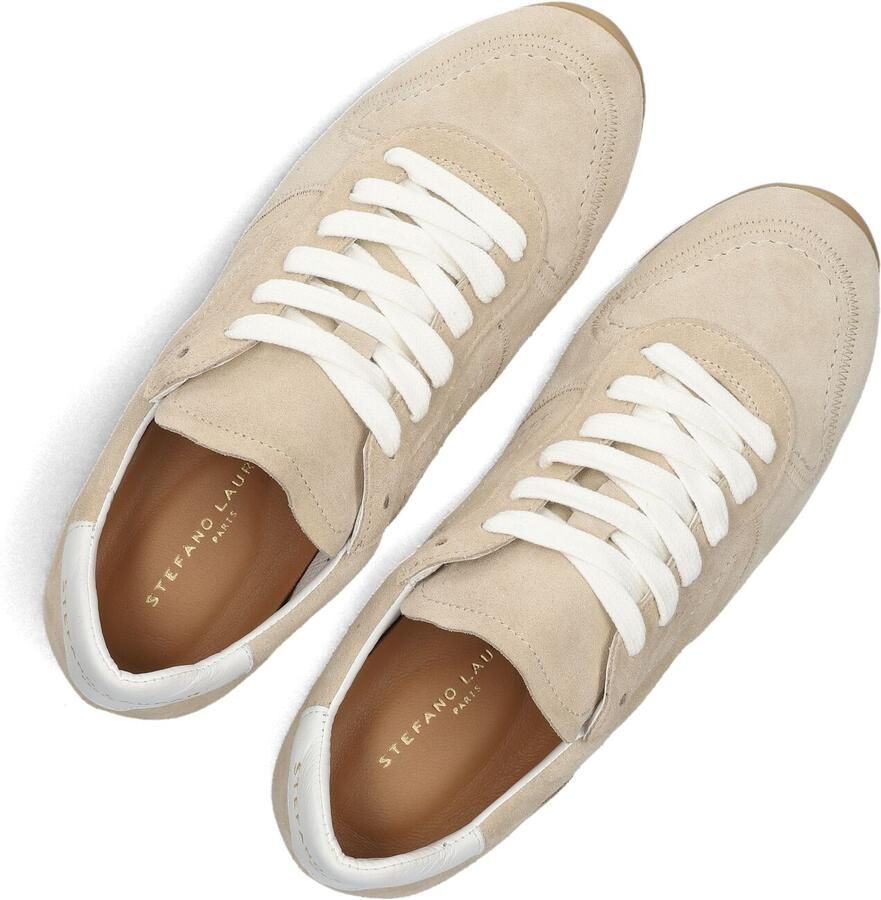 STEFANO LAURAN Lage Sneakers Dames 1slick103 Nubuck Beige - Foto 3