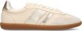 STEFANO LAURAN Lage Sneakers Dames 1white117 Leer Beige - Beige