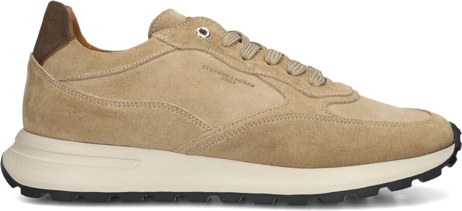 STEFANO LAURAN Lage Sneakers Heren Champ Suède Beige
