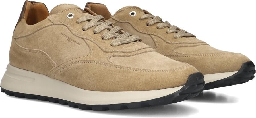 STEFANO LAURAN Lage Sneakers Heren Champ Suède Beige