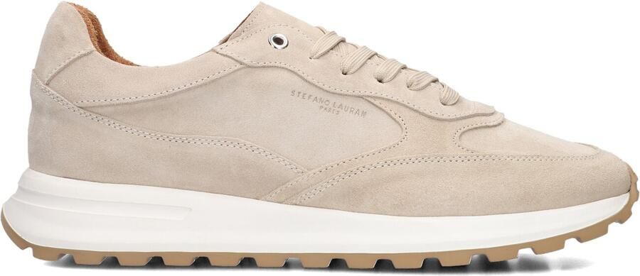 STEFANO LAURAN Lage Sneakers Heren Champ Suède Beige