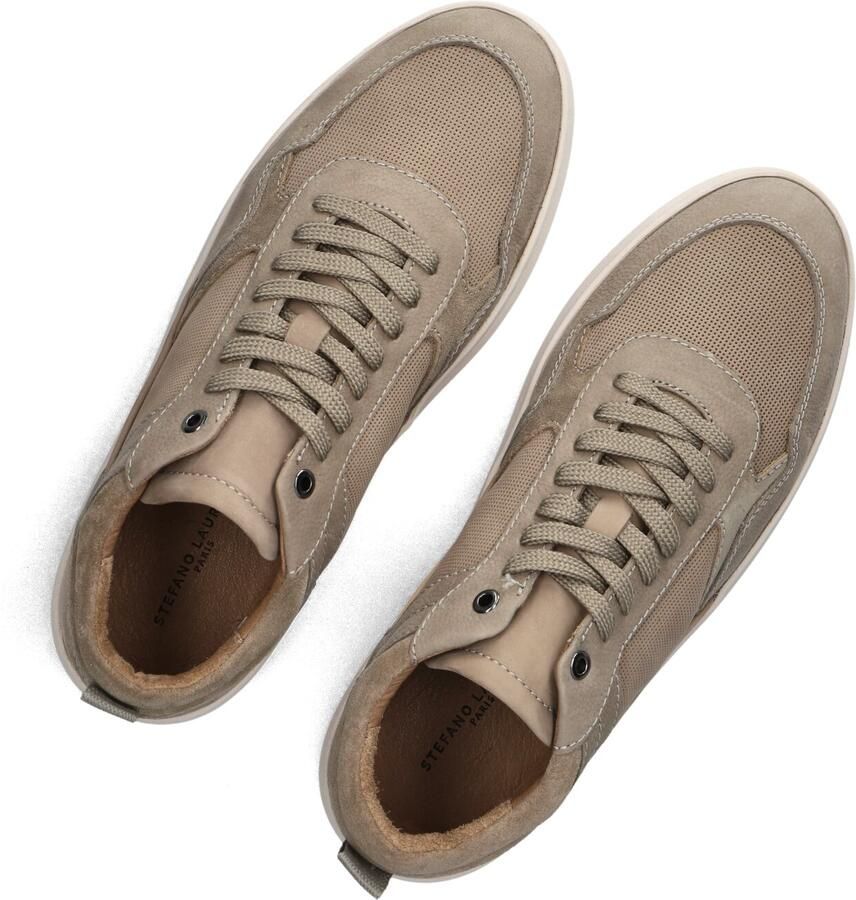 STEFANO LAURAN Lage Sneakers Heren Enzo-65 Suède Beige - Foto 4