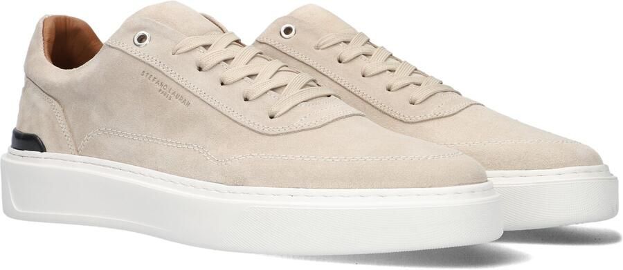 STEFANO LAURAN Lage Sneakers Heren Star 001 Suède Beige