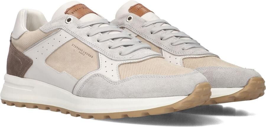 STEFANO LAURAN Lage Sneakers Heren Star 005 Suède Beige