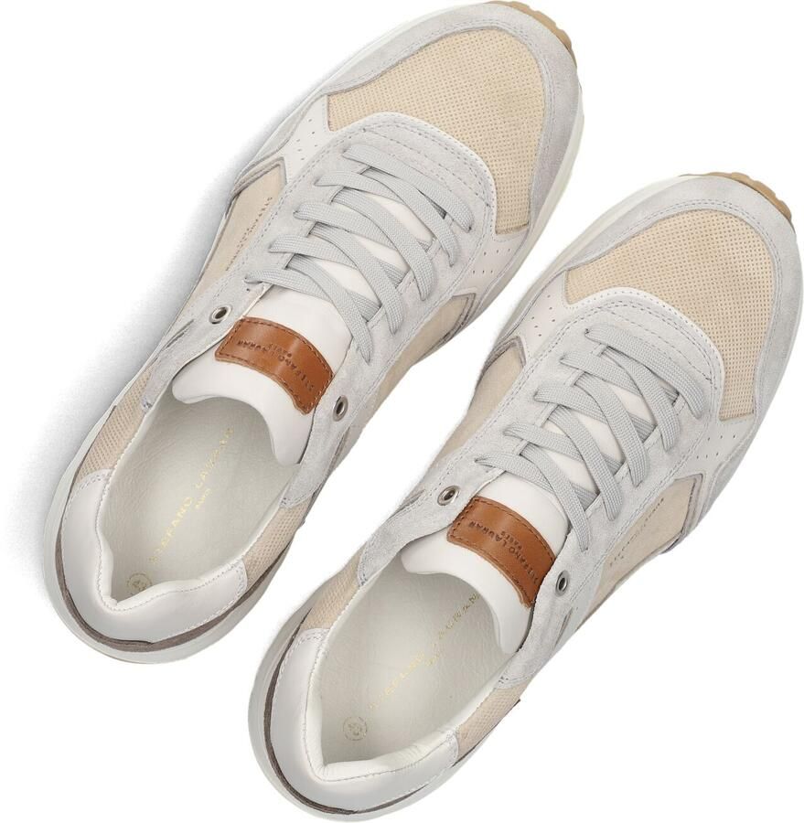 STEFANO LAURAN Lage Sneakers Heren Star 005 Suède Beige - Foto 4