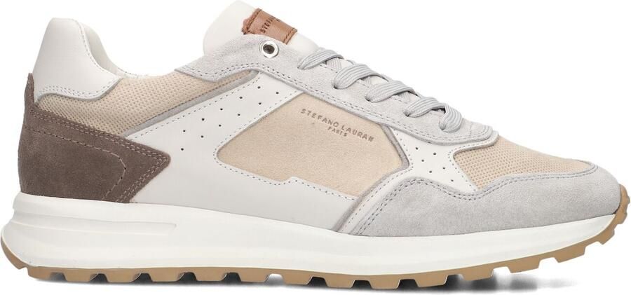 STEFANO LAURAN Lage Sneakers Heren Star 005 Suède Beige