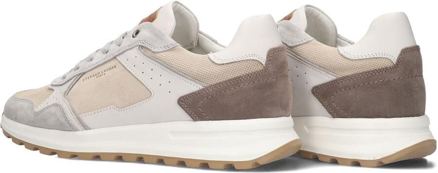 STEFANO LAURAN Lage Sneakers Heren Star 005 Suède Beige - Foto 3
