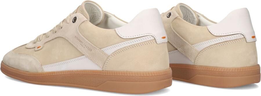 STEFANO LAURAN Lage Sneakers Heren Star 18 Leer Beige - Foto 5
