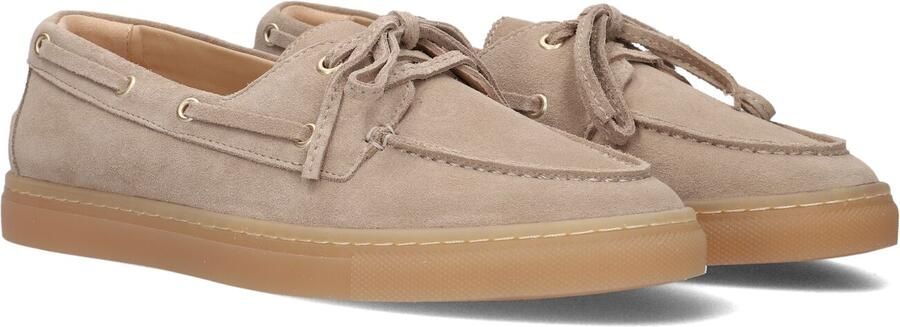 STEFANO LAURAN Veterschoenen Dames 7021k Maat: 39 Materiaal: Suède Kleur: Beige