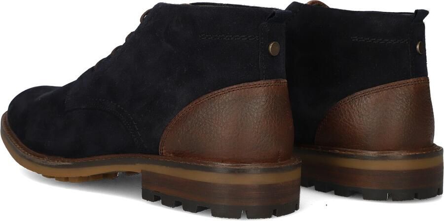 STEFANO LAURAN Veterboots Heren Art-mhb010935 Leer Blauw - Foto 3