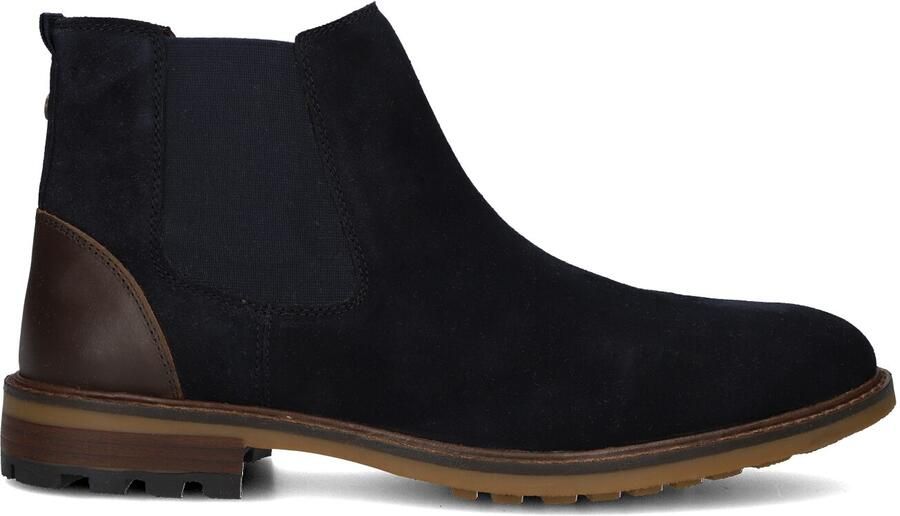 STEFANO LAURAN Veterboots Heren Art-mhb010936 Suède Blauw - Foto 4