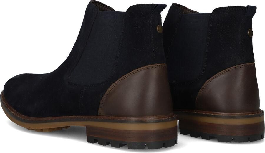 STEFANO LAURAN Veterboots Heren Art-mhb010936 Suède Blauw - Foto 3
