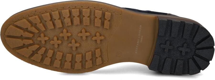 STEFANO LAURAN Veterboots Heren Art-mhb010936 Suède Blauw - Foto 5