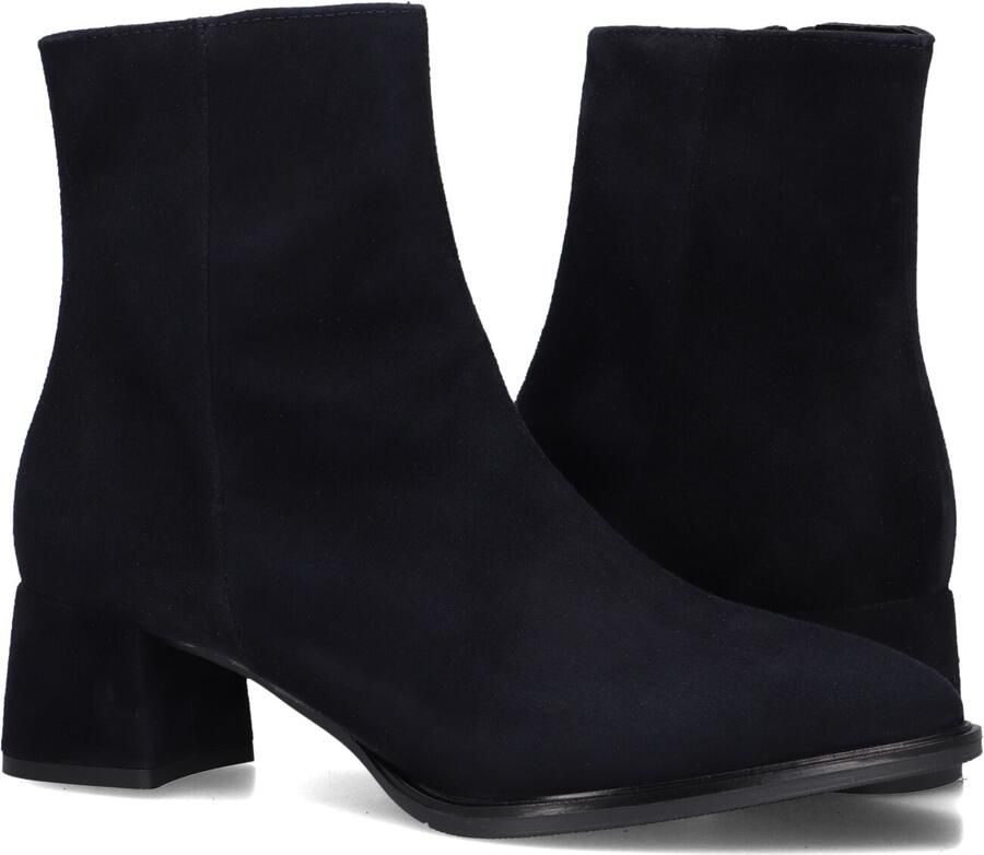 Stefano Lauran BiBi Lou Slippers Dames Sandalen Instappers Damesschoenen Leer Blokhak 761Z10VK Zwart - Foto 6