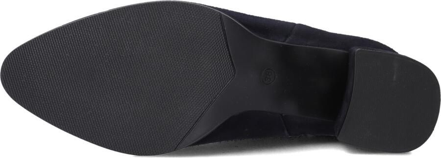 Stefano Lauran BiBi Lou Slippers Dames Sandalen Instappers Damesschoenen Leer Blokhak 761Z10VK Zwart - Foto 10