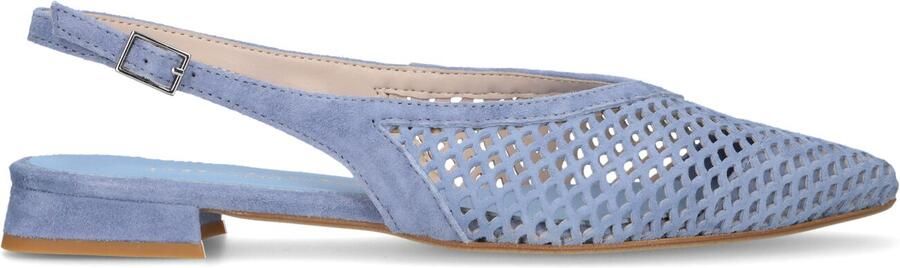 STEFANO LAURAN Slingbacks Dames Genny Maat: 37 Materiaal: Suède Kleur: Blauw - Foto 5