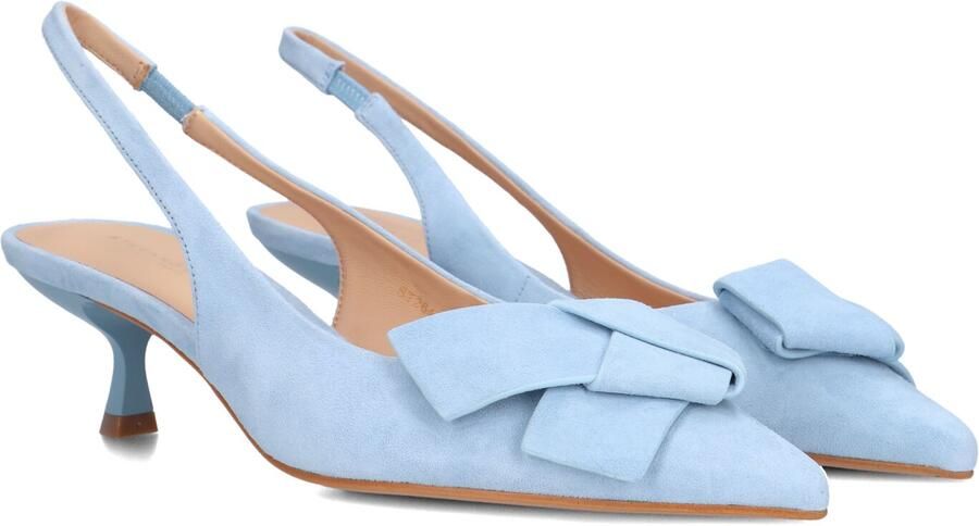 STEFANO LAURAN Slingbacks Dames St2642 Maat: 37 Materiaal: Suède Kleur: Blauw