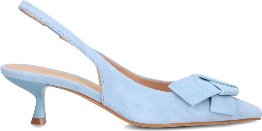 STEFANO LAURAN Slingbacks Dames St2642 Maat: 37 Materiaal: Suède Kleur: Blauw - Foto 3