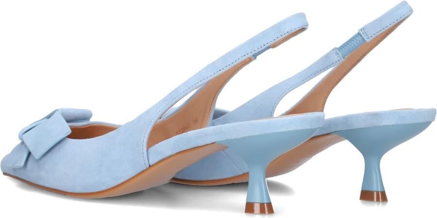 STEFANO LAURAN Slingbacks Dames St2642 Maat: 37 Materiaal: Suède Kleur: Blauw - Foto 4