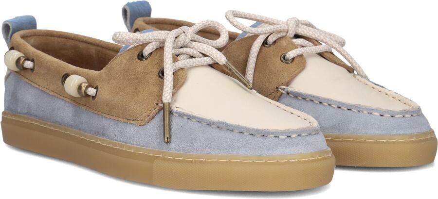 Stefano Lauran Silk-06 Instappers Dames Blauw