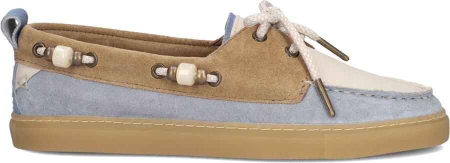 Stefano Lauran Silk-06 Instappers Dames Blauw - Foto 5