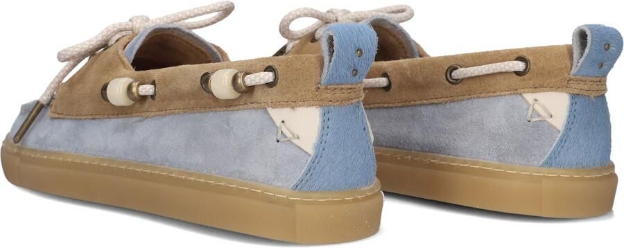 Stefano Lauran Silk-06 Instappers Dames Blauw - Foto 3