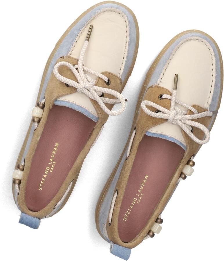 Stefano Lauran Silk-06 Instappers Dames Blauw - Foto 2