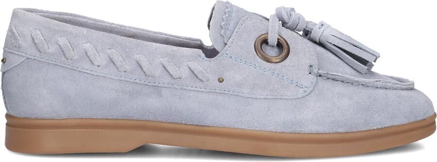 STEFANO LAURAN Instappers Dames Zalama-30 Maat: 39 Materiaal: Suède Kleur: Blauw - Foto 4