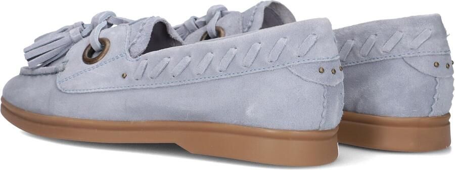 STEFANO LAURAN Instappers Dames Zalama-30 Maat: 39 Materiaal: Suède Kleur: Blauw - Foto 3